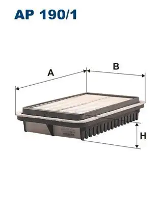 FILTRON AP190/1 Hava Filtresi 1378075F00000 resmi