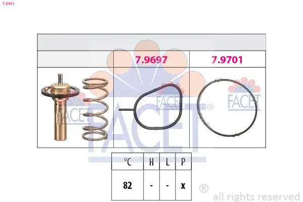 FACET 7.8961 Termostat BM5G9K478BB resmi