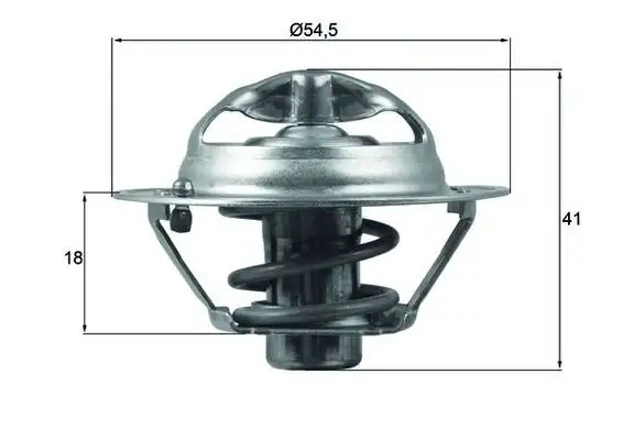 MAHLE TX16282D Termostat resmi