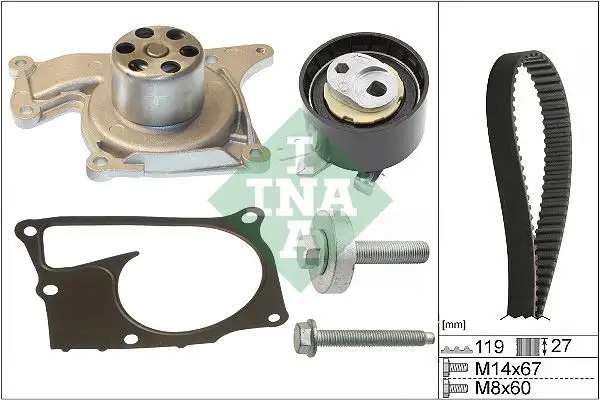 INA 530060730 Triger Seti ve Devirdaim resmi