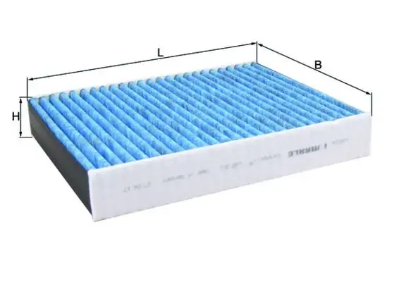MAHLE LAO812 Polen Filtresi (Antibakteriyel) resmi