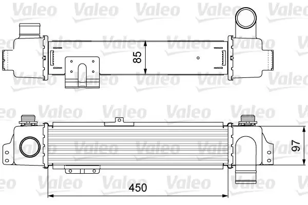 VALEO 818634 Turbo Radyatörü 281904A101 resmi