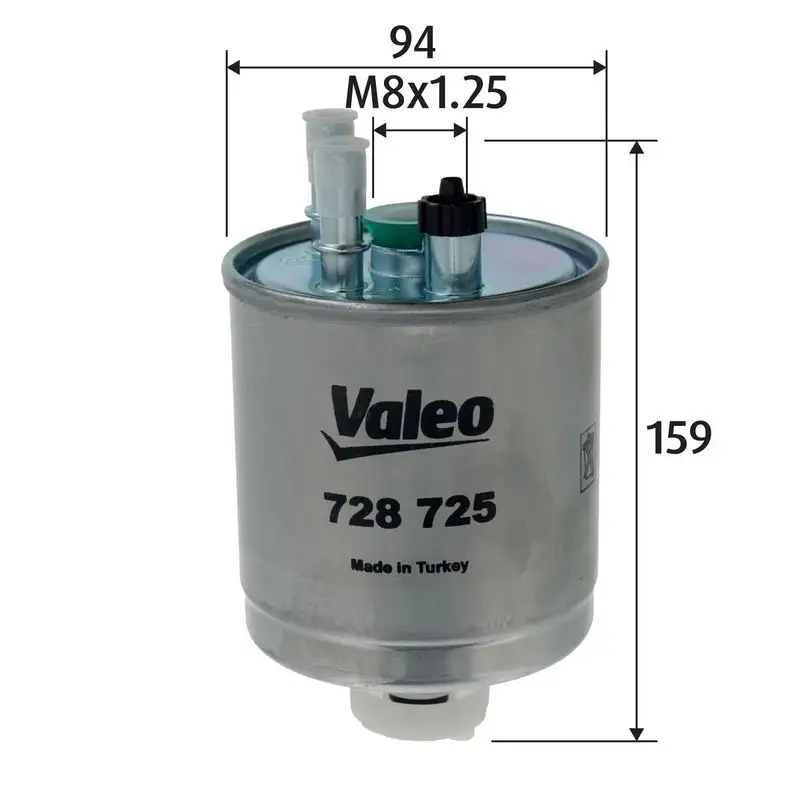 VALEO 728725 Yakıt Filtresi resmi