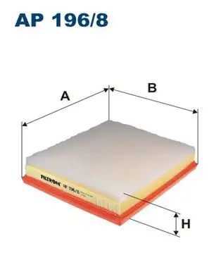 FILTRON AP196/8 Hava Filtresi 9802348680 resmi