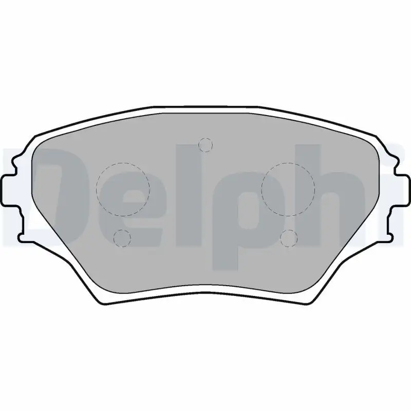 DELPHI LP1632 Ön Fren Balatası resmi