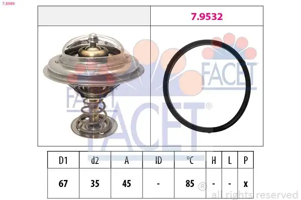 FACET 7.8989 Termostat resmi