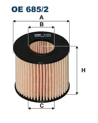 FILTRON OE685/2 Yağ Filtresi resmi