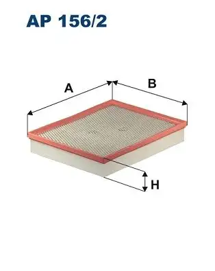 FILTRON AP156/2 Hava Filtresi 5339890 resmi