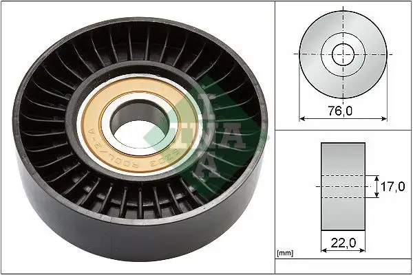 INA 531067730 Alternatör Gergi Rulmanı resmi