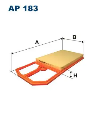 FILTRON AP183 Hava Filtresi 036129620C resmi