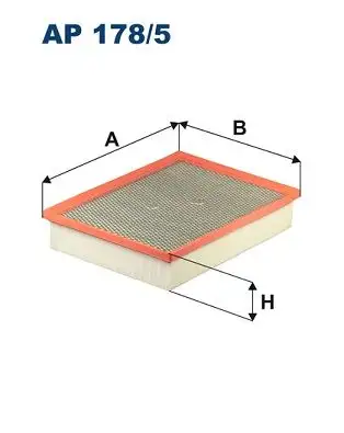 FILTRON AP178/5 Hava Filtresi 178010L040 resmi