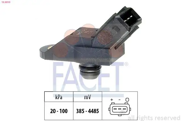 FACET 10.3010 MAP Sensörü 19209H resmi