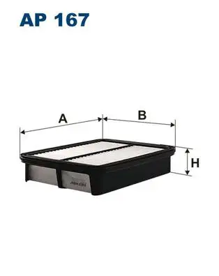 FILTRON AP167 Hava Filtresi 178011109083 resmi