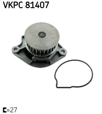 SKF VKPC81407 Devirdaim resmi