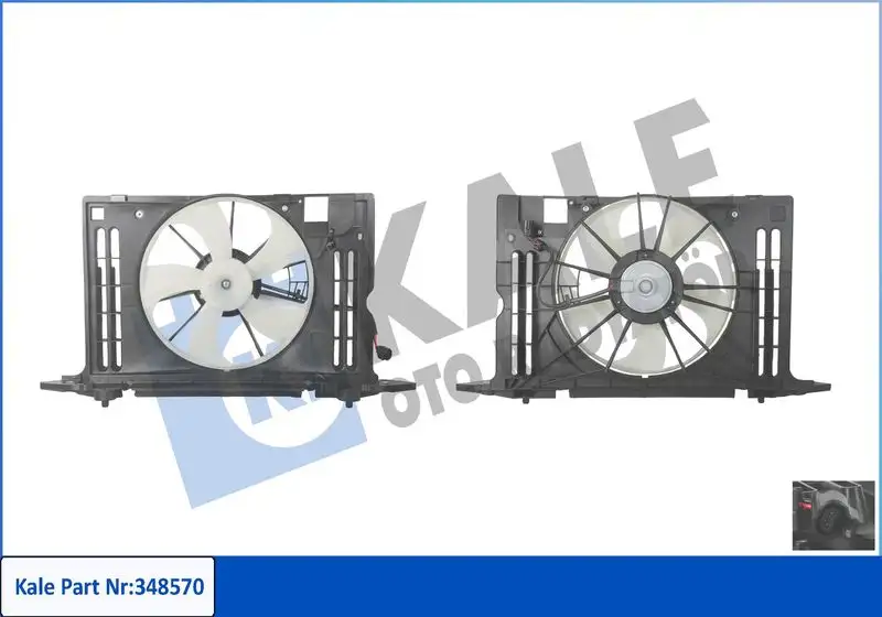 KALE 348570 Fan Motoru 1636322120 resmi