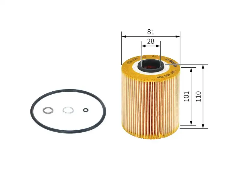 BOSCH 1457429638 Yağ Filtresi resmi