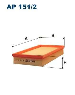 FILTRON AP151/2 Hava Filtresi 6545497 resmi