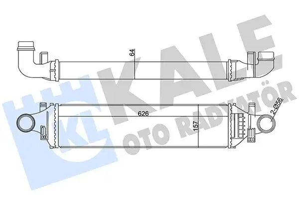 KALE 352020 Turbo Radyatörü resmi