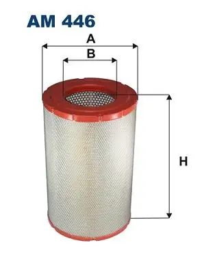 FILTRON AM446 Hava Filtresi 81083040094 resmi