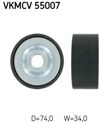 SKF VKMCV55007 Alternatör Gergi Rulmanı resmi