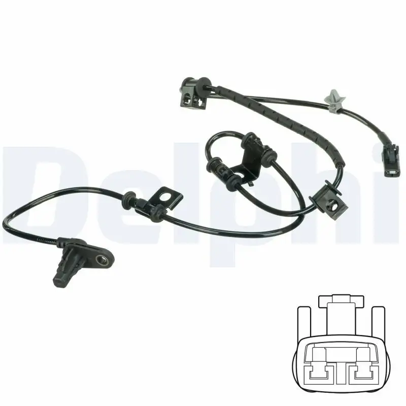 DELPHI SS20615 ABS Hız Sensörü (Ön Sol) 956703W300 resmi