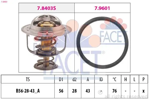 FACET 7.8403 Termostat resmi