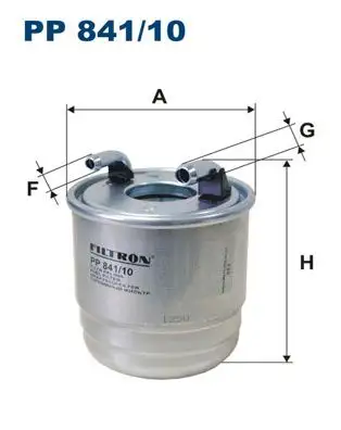 FILTRON PP841/10 Yakıt Filtresi resmi