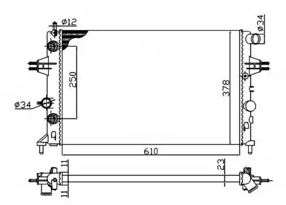 NRF 50562A Radyatör resmi