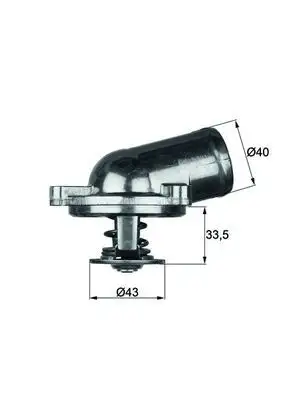 MAHLE TI2271 Termostat resmi