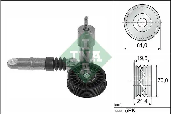 INA 534001410 Kayış Gergi Kütüğü 038903315D resmi