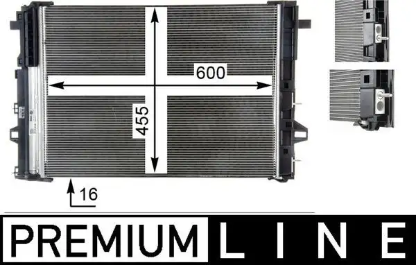 MAHLE AC446000P Klima Radyatörü resmi