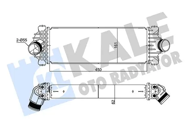 KALE 356090 Turbo Radyatörü resmi