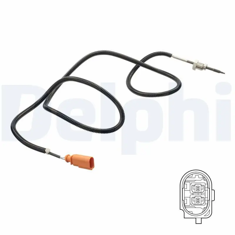 DELPHI TS30181 Egzoz Sıcaklık Sensörü 059906088AC resmi