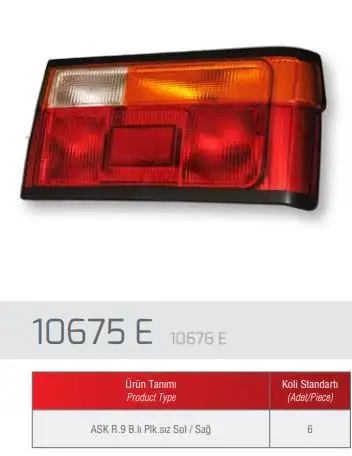FARBA 10676D Stop Lambası (Sağ) 7701027703 resmi