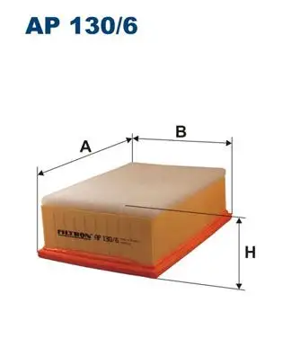 FILTRON AP130/6 Hava Filtresi 1444FG resmi