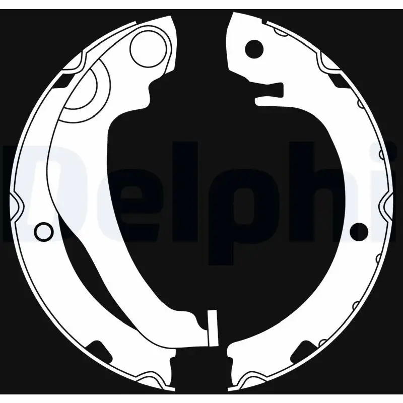 DELPHI LS2020 Arka Fren Balatası 044950F010 resmi