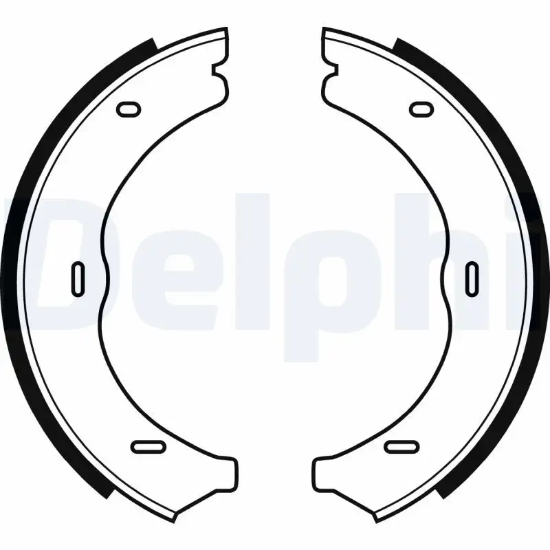 DELPHI LS1967 El Fren Balatası A4474206400 resmi