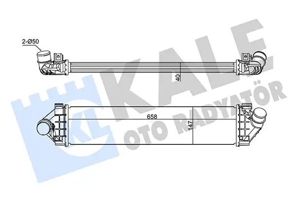 KALE 355015 Turbo Radyatörü resmi