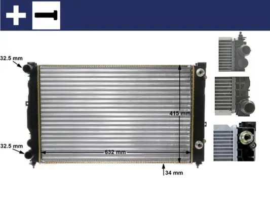 MAHLE CR132000S Radyatör resmi
