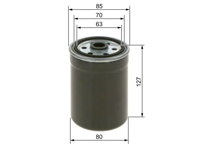 BOSCH 1457434154 Yakıt Filtresi resmi