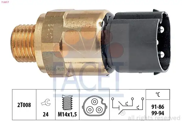 FACET 7.5617 Fan Müşiri 61311378073 resmi