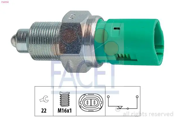 FACET 7.6114 Geri Vites Müşiri 7700778781 resmi