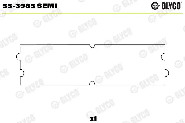 GLYCO 55-3985-SEMI Piston Kol Burcu 9657350680 resmi