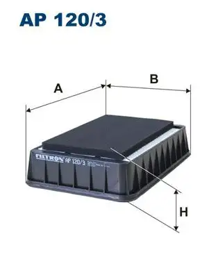 FILTRON AP120/3 Hava Filtresi resmi