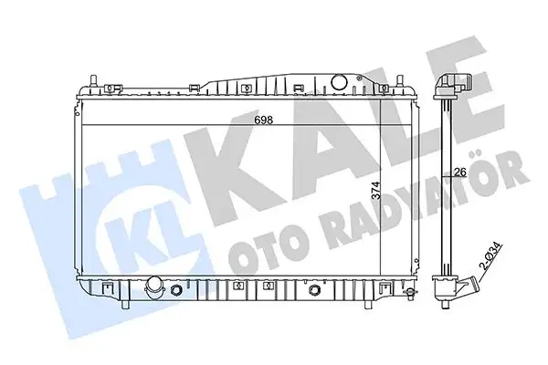 KALE 355300 Radyatör resmi