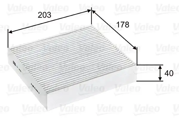 VALEO 715603 Polen Filtresi MR958016P resmi