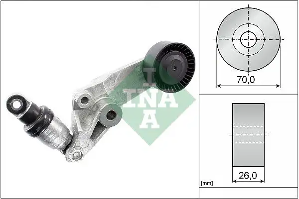 INA 534001610 Kayış Gergi Kütüğü resmi