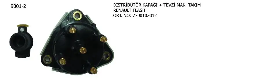 ÜNÜVAR 9001-2 Distribütör Kapağı ve Tevzi Makarası resmi