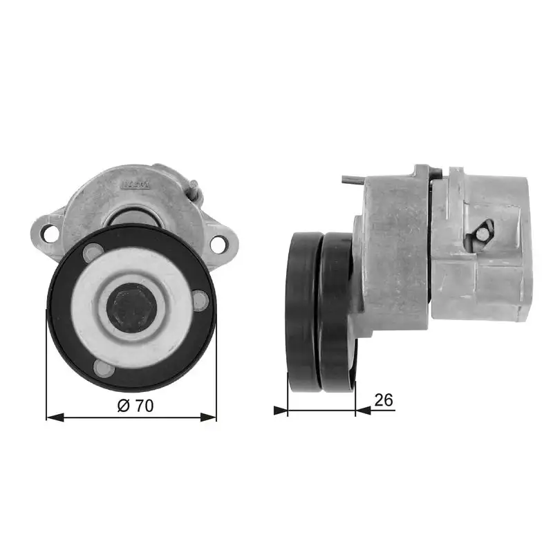 GATES T38213 Kayış Gergi Kütüğü 90411025 resmi