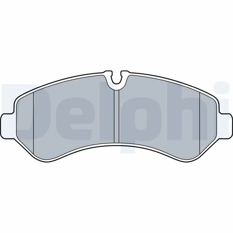DELPHI LP3548 Arka Fren Balatası A9074208700 resmi